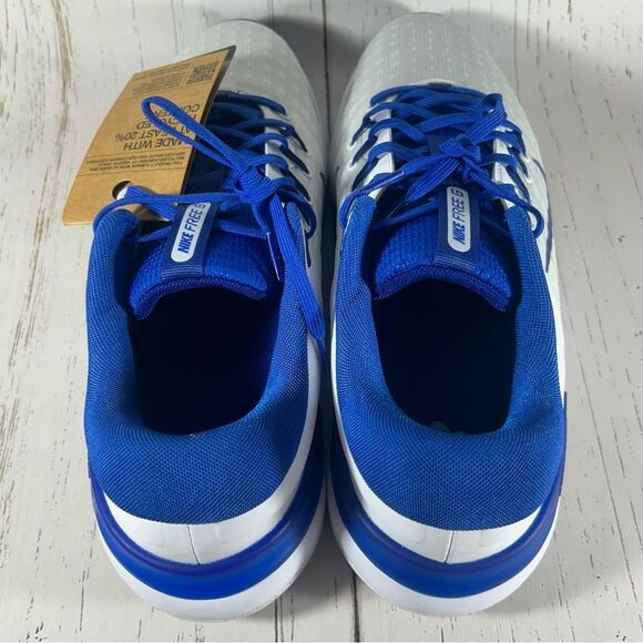 Nike Free Golf NN Sneakers Shoe White Blue Size 11.5 Wide FQ7875-400 - Picture 5 of 8